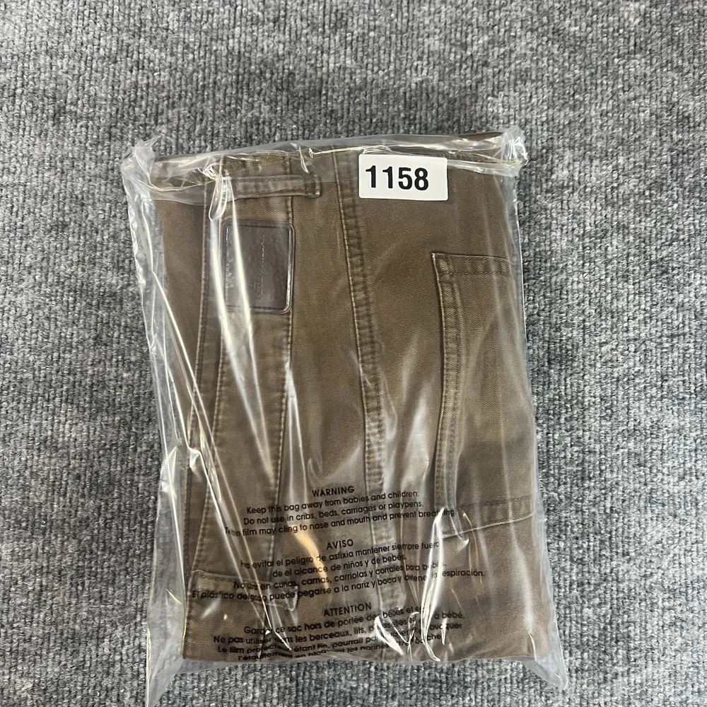 Peter Millar 5-Pocket‎ Pants Men 42 x 30 Brown Stretch Crown Vintage Canvas